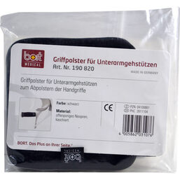Abbildung: Bort Velours Griffpolster 2 St PZN 04100661