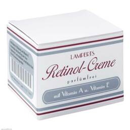 Abbildung: Retinol Creme parfümfrei Lamperts 50 ml, Creme PZN 04107077