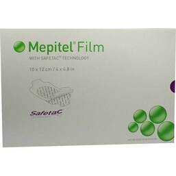 Abbildung: Mepitel Film Folienverband 10x12cm 10 St, Verband PZN 04107350