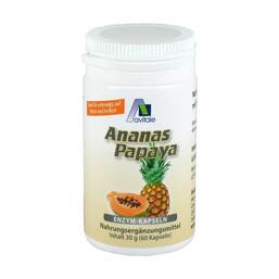 Abbildung: Ananas Papaya Kapseln 60 St, Kapseln PZN 04116461