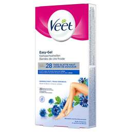 Abbildung: Veet Enthaarungsstreifen sensitive Streifen, 10X2 St PZN 04127016