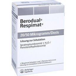 Abbildung: Berodual Respimat Lösung z.Inhalation 4.5 ml, Inhalationslösung PZN 04128978