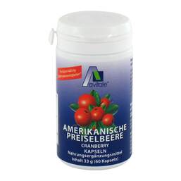 Abbildung: Preiselbeere amerikanisch 60 St, Kapseln PZN 04130389