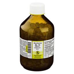 Abbildung: Biochemie 10 Natrium sulfuricum D 12 Tabletten Tabletten, 1000 St PZN 04130828