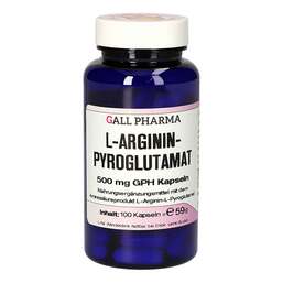 Abbildung: L-Argininpyroglutamat 500 mg 100 St, Kapseln PZN 04131928