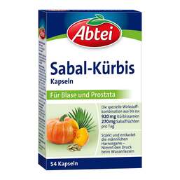 Abbildung: Abtei Sabal Kürbis Kapseln Kapseln, 54 St PZN 04132224