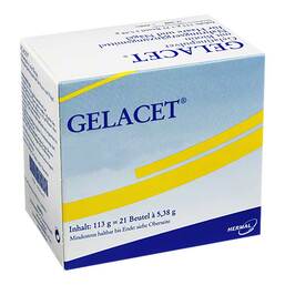 Abbildung: Gelacet Gelatinepulver mit Biotin im Beutel Pulver, 21 St PZN 04143417