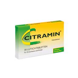 Abbildung: Citramin Halstabletten Lutschtabletten, 30 St PZN 04145149