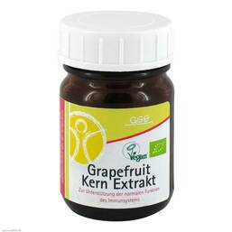 Abbildung: Grapefruit Kern Extrakt Bio Tabletten Tabletten, 75 St PZN 04156443