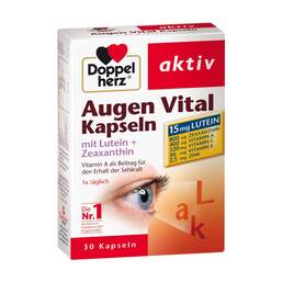 Abbildung: Doppelherz Augen Vital Kapseln Kapseln, 30 St PZN 04165123