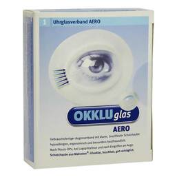 Abbildung: Okkluglas Aero Uhrglasverban 1 St, Verband PZN 04173602