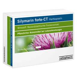Abbildung: Silymarin forte-CT Hartkapse Hartkapseln, 30 St PZN 04191327