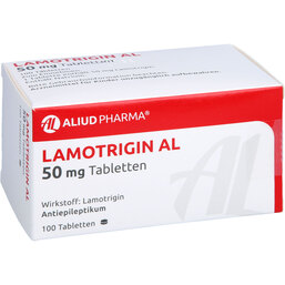 Abbildung: Lamotrigin AL 50 mg Tabletten 100 St, Tabletten PZN 04192404