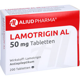 Abbildung: Lamotrigin AL 50 mg Tabletten 200 St, Tabletten PZN 04192410