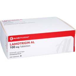 Abbildung: Lamotrigin AL 100 mg Tabletten 200 St, Tabletten PZN 04192456