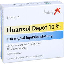 Abbildung: Fluanxol Depot 10% Ampullen 5X1 ml, Injektionslösung PZN 04193303