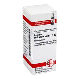 Abbildung: Acidum hydrofluoricum C 30 G Globuli, 10 g PZN 04200799