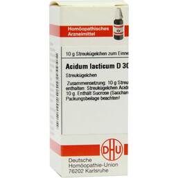 Abbildung: DHU Acidum lacticum D 30 Globuli 10 g, Globuli PZN 04200888