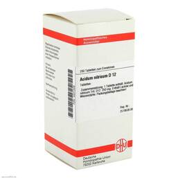 Abbildung: DHU Acidum nitricum D 12 Tabletten Tabletten, 200 St PZN 04201008