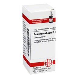 Abbildung: Acidum oxalicum D 6 Globuli Globuli, 10 g PZN 04201014
