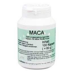 Abbildung: Maca Kapseln Kapseln, 100 St PZN 04201190
