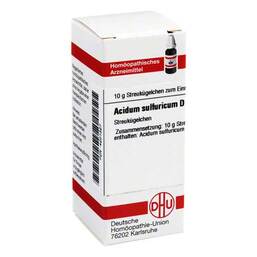 Abbildung: DHU Acidum sulfuricum D 30 Globuli Globuli, 10 g PZN 04201327