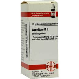 Abbildung: DHU Aconitum D 8 Globuli 10 g, Globuli PZN 04201474