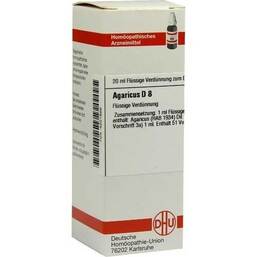 Abbildung: Agaricus D 8 Dilution Dilution, 20 ml PZN 04201899