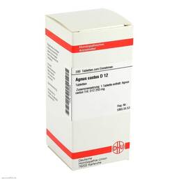 Abbildung: Agnus castus D 12 Tabletten Tabletten, 200 St PZN 04202083