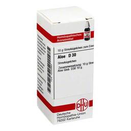 Abbildung: DHU Aloe D 30 Globuli Globuli, 10 g PZN 04202663