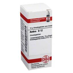 Abbildung: DHU Ambra D 12 Globuli Globuli, 10 g PZN 04202893