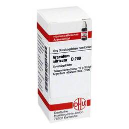 Abbildung: DHU Argentum nitricum D 200 Globuli Globuli, 10 g PZN 04204627