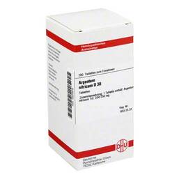Abbildung: DHU Argentum nitricum D 30 Tabletten Tabletten, 200 St PZN 04204679