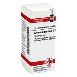 Abbildung: Arsenum jodatum D 6 Globuli Globuli, 10 g PZN 04205727