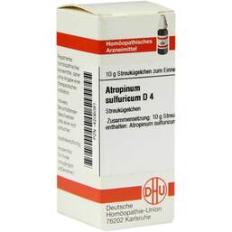 Abbildung: DHU Atropinum sulfuricum D 4 Globuli 10 g, Globuli PZN 04206081