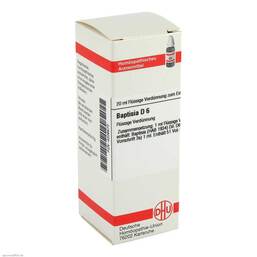 Abbildung: Baptisia D 6 Dilution Dilution, 20 ml PZN 04206572