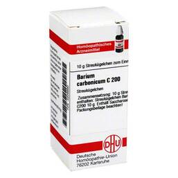 Abbildung: DHU Barium carbonicum C 200 Globuli Globuli, 10 g PZN 04206690