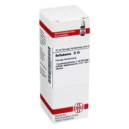 Abbildung: DHU Belladonna D 15 Dilution Dilution, 20 ml PZN 04206922