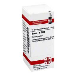 Abbildung: DHU Borax C 200 Globuli Globuli, 10 g PZN 04207583