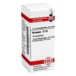 Abbildung: Bromum D 10 Globuli Globuli, 10 g PZN 04207784