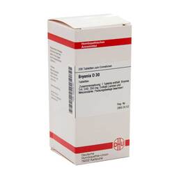 Abbildung: DHU Bryonia D 30 Tabletten Tabletten, 200 St PZN 04208157