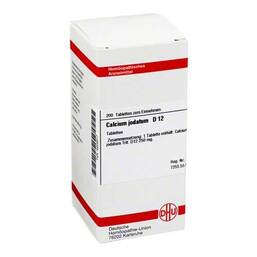 Abbildung: DHU Calcium jodatum D 12 Tabletten Tabletten, 200 St PZN 04209317
