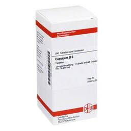 Abbildung: DHU Capsicum D 6 Tabletten Tabletten, 200 St PZN 04210289