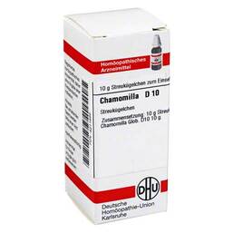 Abbildung: Chamomilla D 10 Globuli Globuli, 10 g PZN 04211685