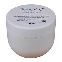 Abbildung: Sana Vita Sensitiv Creme 500 ml, Creme PZN 04213477