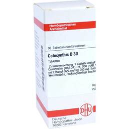 Abbildung: Colocynthis D 30 Tabletten Tabletten, 80 St PZN 04213514