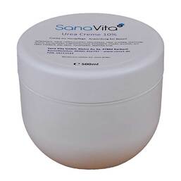 Abbildung: Sana Vita Urea Creme 10% 500 ml, Creme PZN 04213543