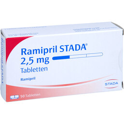 Abbildung: Ramipril STADA 2,5 mg Tabletten 50 St, Tabletten PZN 04213879