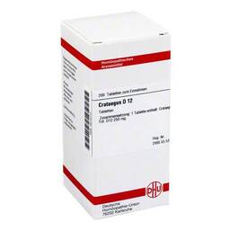Abbildung: DHU Crataegus D 12 Tabletten Tabletten, 200 St PZN 04214117