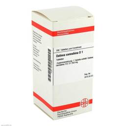 Abbildung: Datisca cannabina D 1 Tabletten Tabletten, 200 St PZN 04215068